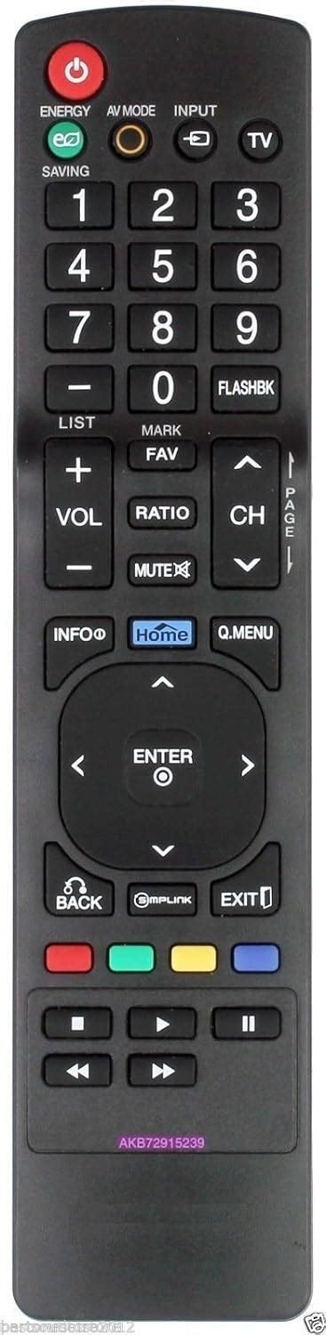 Amazon New Replaced Remote Akb For Lg Tv Lv Lv