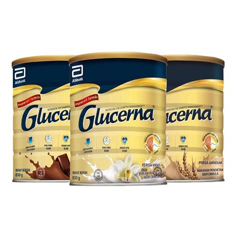 Glucerna Chocolate Vanilla Wheat G Abbot Nutrition With Bubble