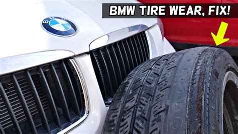 Why Bmw Tires Wearing On The Inside Youtube