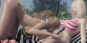 Futa Dx Blonde Futa Shoves Her Huge Dick In Busty Babe S Tight Ass Tnaflix