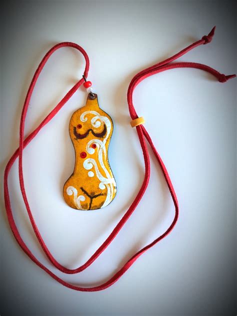 Necklace Body Of Girl Hand Painted Jewelry Naked Original Pendant Hot