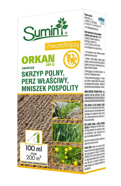 Sumin Orkan 350SL 100ml Oprysk Chwastobójczy 11917311378 oficjalne