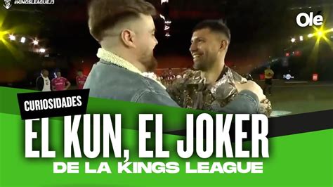 El Kun Agüero era el Joker de la Kings League YouTube