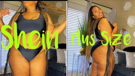 Shein Plus Size Curvy Swimsuit Try On Haul 😱 Youtube