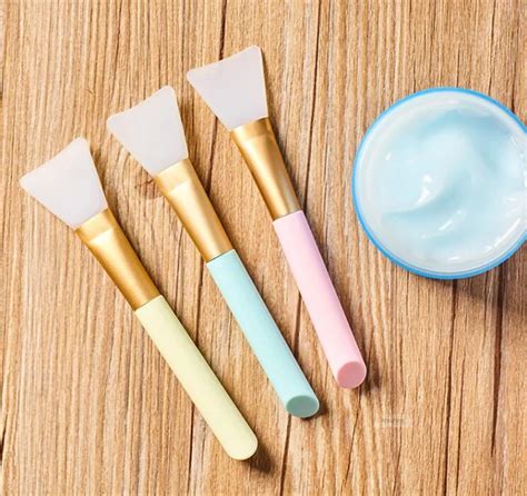 1pc Makeup Silicone Facial Mask Brush Face Mud Mixing Cream Brushes Diy Skin Care Make Up