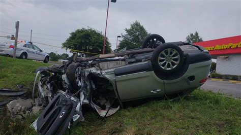 50 Year Old Man Dies At Hospital After Vehicle Overturns In Hampton Crash