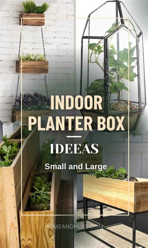 Creative Indoor Planter Box Ideas For A Green Home Home And Hues