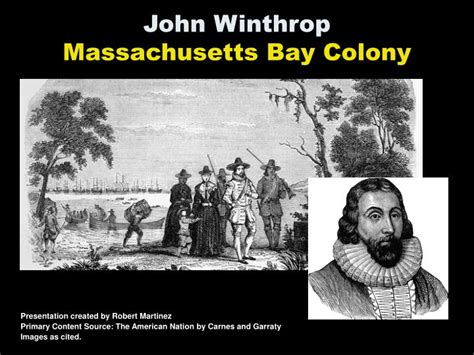 Ppt John Winthrop Massachusetts Bay Colony Powerpoint Presentation Free Download Id 6409114