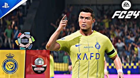 EA FC24 Al Nassr FC Vs Al Raed FC PS5 4K60 Gameplay Saudi Pro