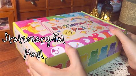 ASMR 해외다꾸템 함께 구경해요 stationerypar Haul 4k 협찬 팅글 unboxing ダイアリー