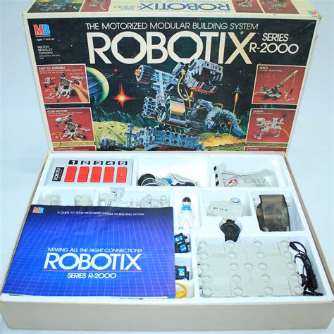 Mint 1985 Robotix Series R 2000 Milton Bradley W Instructions Robot Building Set Ebay