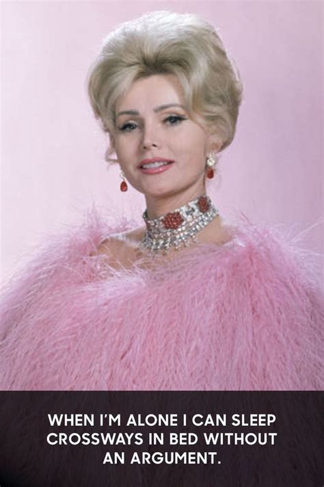 Zsa Zsa Gabor S Best Quotes Through The Years Zsa Zsa Gabor Glamour