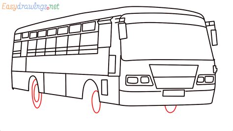 How To Draw Public Transport Step By Step 17 Easy Phase