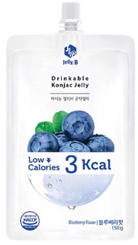 Korea Jellyb Drinkable Blueberry Konjac Jelly 150ml Healthy Low