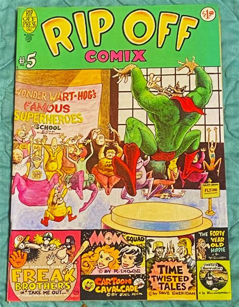 Dave Sheridan Gilbert Shelton Ted Richards Rip Off Comix Ebay