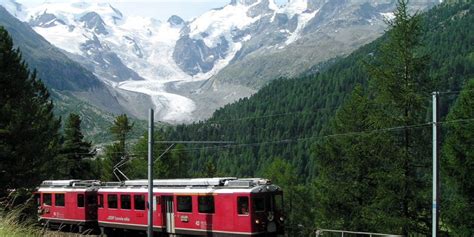 Bernina Railway famous railway - Trains and Railways Info