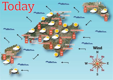 Mallorca Weather Forecast for Tuesday