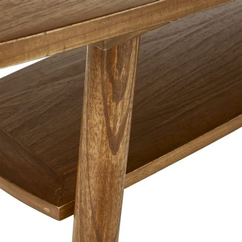 Table Basse En Mindi Massif Finition Noyer Milo Maisons Du Monde