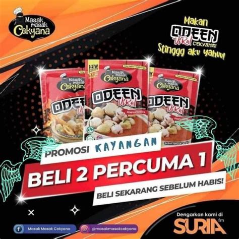 Rempah Odeen Viral Cekyana Shopee Malaysia