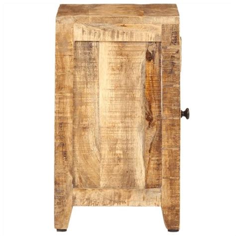 Table De Chevet 30x40x50 Cm Bois De Manguier Massif Mothinessto LY22903