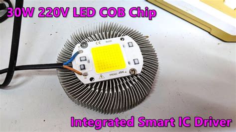 W V Cob Led Chip With Integrated Smart Ic Driver Cool White