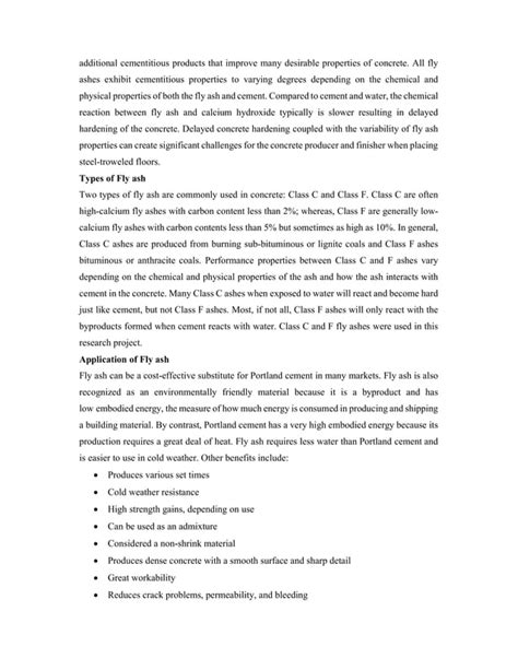 Module on pozzolanic materials and fly ash | PDF