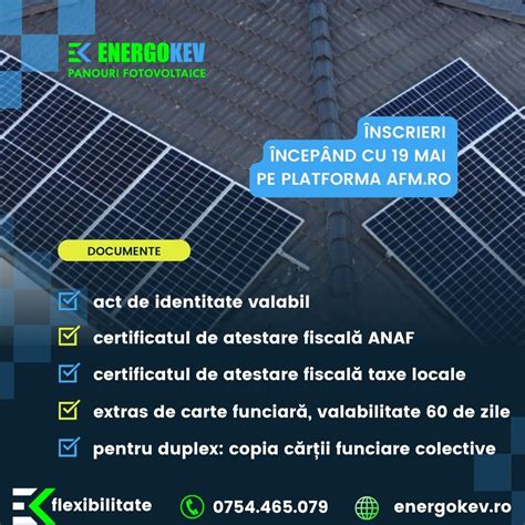 Sistem Fotovoltaic Casa Verde AFM Alba Iulia OLX Ro