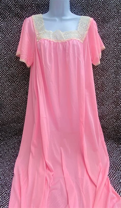 Hot Pink Vintage Nightgown Gem