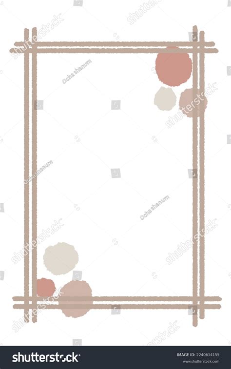 Minimalis Ilustrasi Background Nude Theme Colour Stock Vector Royalty Free