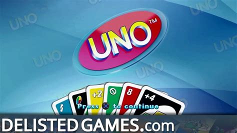 Uno On Playstation 3 Gameplay Trailer Delisted Games Youtube