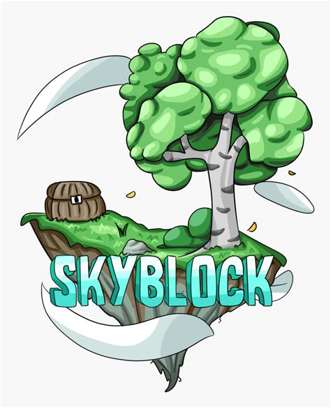 Minecraft Skyblock Logo