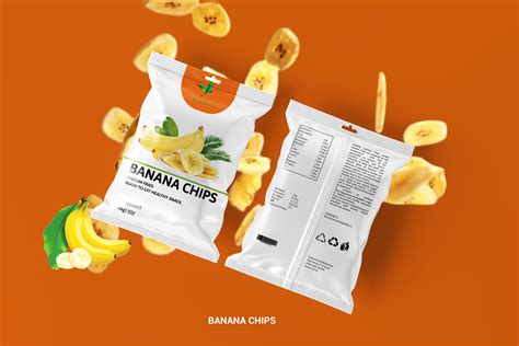 BANANA CHIPS PACKAGING DESIGN. :: Behance