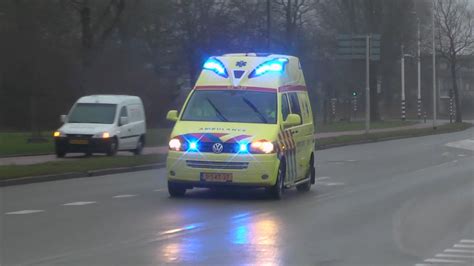 A Silverline Ambulance Heerenveen Naar Het Medisch Centrum