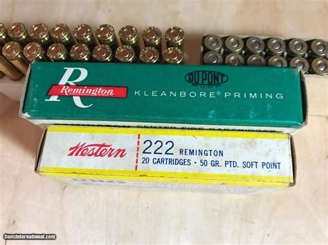 222 Remington ammo