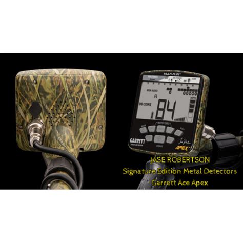 Garrett Ace Apex Metal Detector Jase Robertson Signature Edition