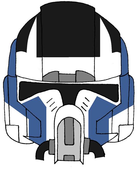 Clone Trooper Helmet 501st Legion 4 Clone Trooper Helmet Star Wars