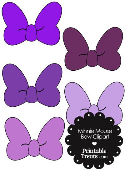 Minnie Bow Clipart | Free download on ClipArtMag