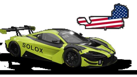 McLaren 720S GT3 EVO ACC Indianapolis Setup (Qualy & Race)