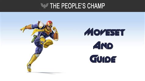 Super Smash Bros 4 For Wii U And 3ds Captain Falcon Guide And Moveset