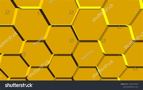 3d Hex Grid Pattern Background Stock Illustration 2181377973 | Shutterstock