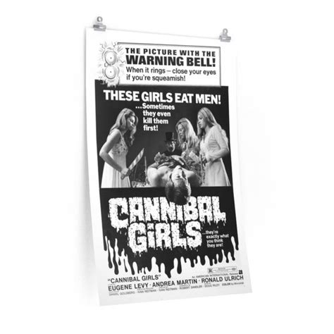 CANNIBAL GIRLS Vintage Horror Movie Poster Print - Etsy