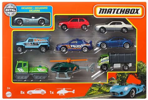 Matchbox Diecast Car 9 Pack Version 5