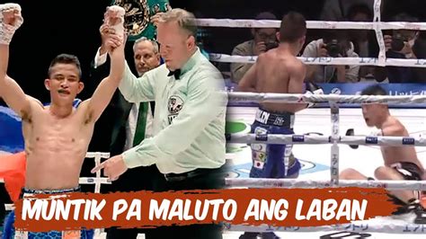 Melvin Jerusalem Beses Pinabagsak Undefeated Na Hapon Muntik Pa