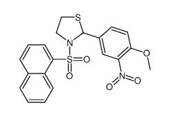 Metoxi Nitrofenil Naftilsulfonil Tiazolidina Cas