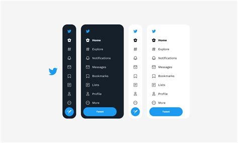 Twitter Side Navigation