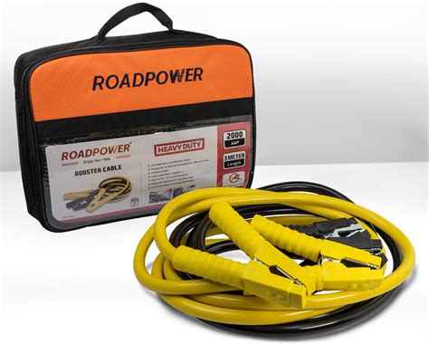 Roadpower Jumper Cables For Car Battery Heavy Duty Automotive Booster