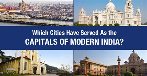 List of Cities Served As The Capital Of India - India