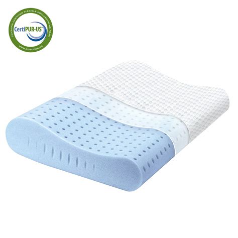 Best Contoured Cooling Memory Foam Pillow - Home Gadgets