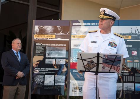 Commander Submarine Force, U.S. Pacific Fleet and USS Bowfin Submarine ...