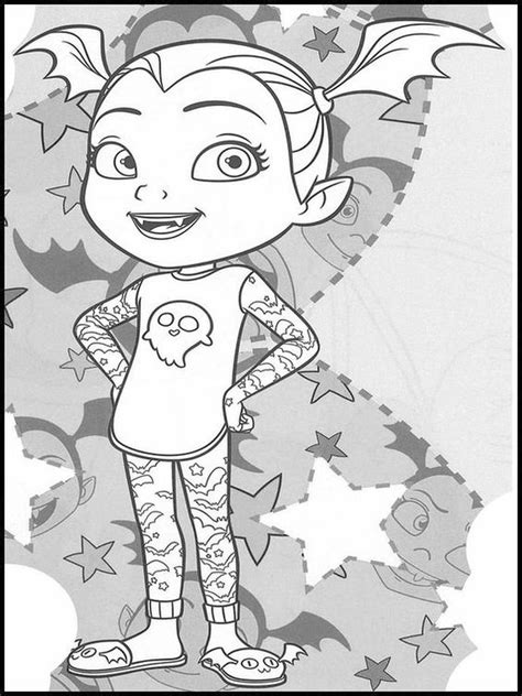 Get This Vampirina Coloring Pages A Very Stylish Vampirina